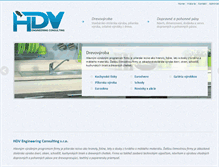 Tablet Screenshot of hdv.sk